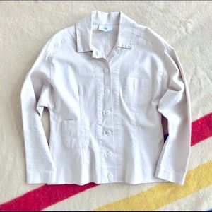 LOUP sustainable cream chore jacket